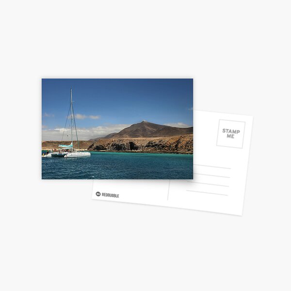 Papagaya Beach Heads - Lanzarote Postcard