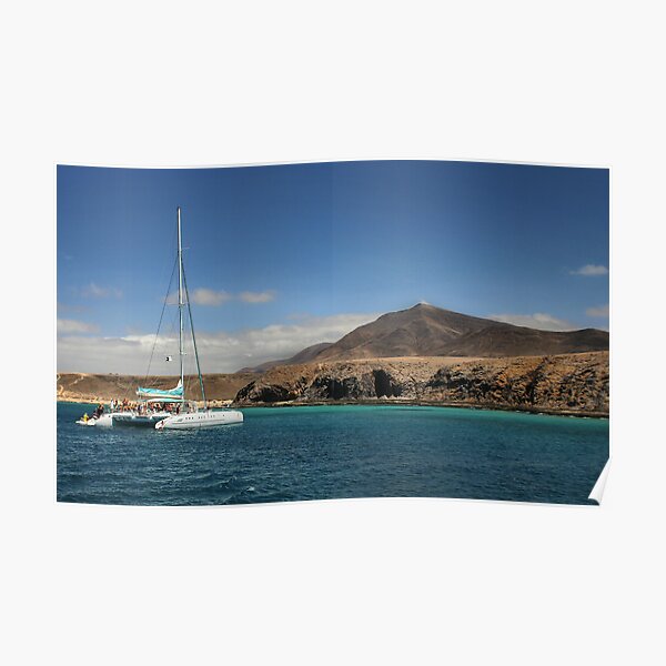 Papagaya Beach Heads - Lanzarote Poster