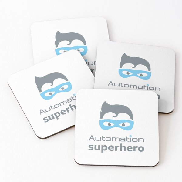 Item preview, Automation Superhero Blue designed and sold by automationart.