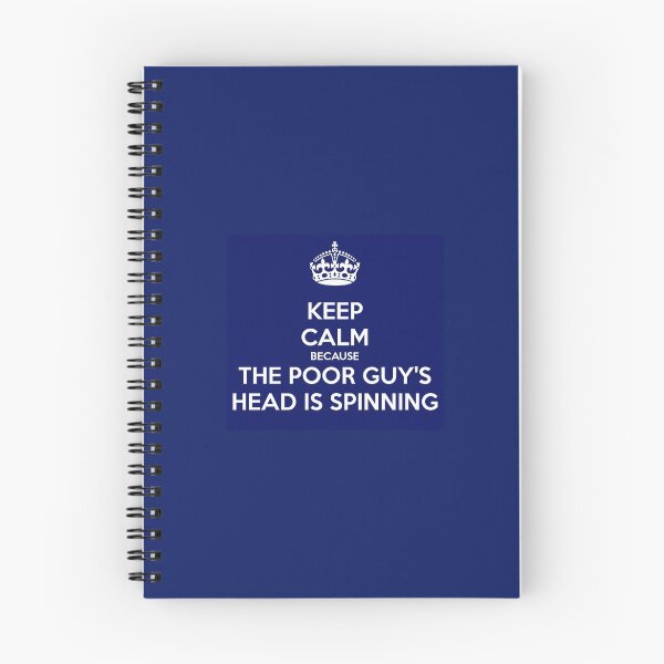 Item preview, The Poor Guy's Head Is Spinning designed and sold by Cedric Milhouse.