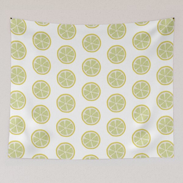 Item preview, funny sweet lemon slice pattern pack designed and sold by stickers-packs.