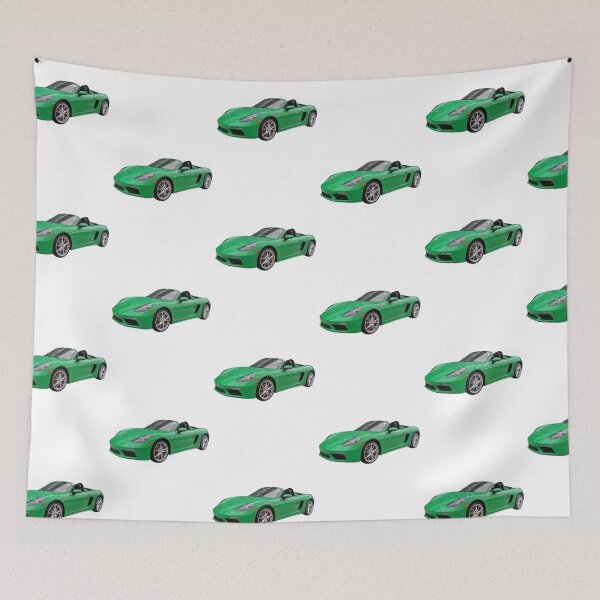Item preview, Green Porsche 718 Boxster  designed and sold by Pure9Design.