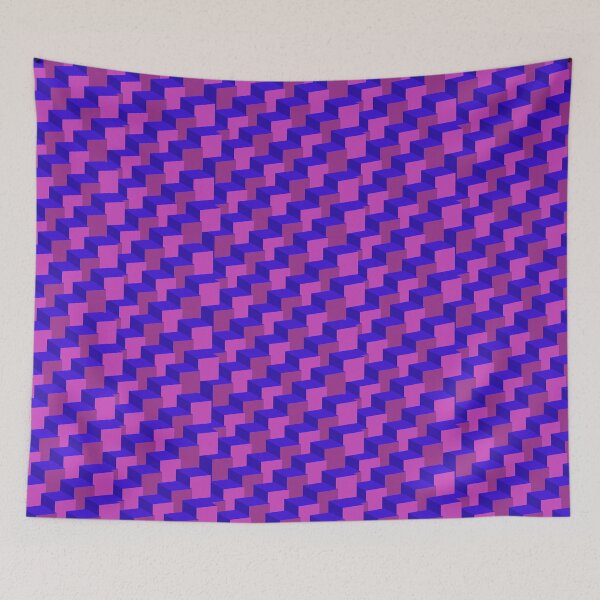 Item preview,  3D Cubes design purple n pink designed and sold by TerenceLacey.