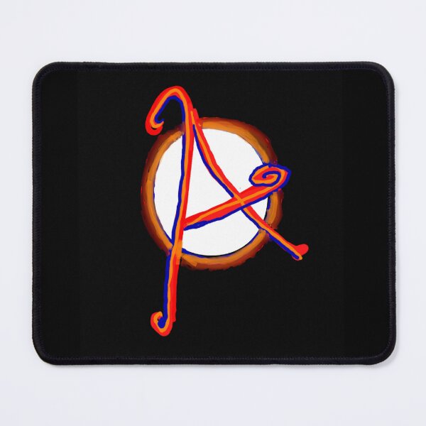 Item preview, A (Red circle alphabet) designed and sold by DancingCreek.