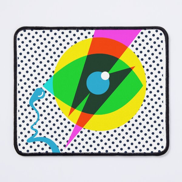 Aperçu de l'œuvre Bowie inspiré Pop Art - Oeil avec éclair créée et vendue par SmashingBlouses.