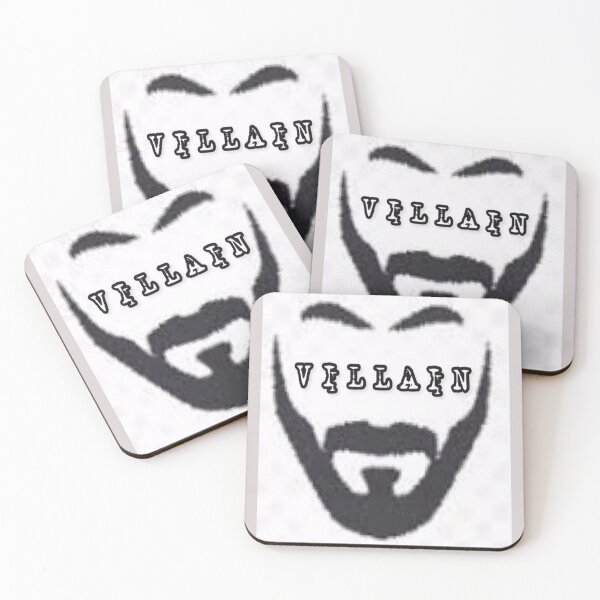 Item preview, OFFICIAL HSP "VILLAIN BEARD" MERCHANDISE designed and sold by HeartNSoulFed.