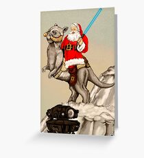 Ice Planet of Claus Greeting Card