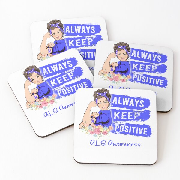Item preview, Always Keep Positive ALS Awareness designed and sold by Sabfit.