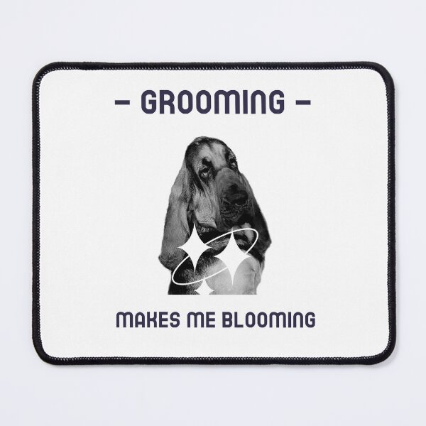 Item preview, A funny bloodhound dog grooming mantrailing T-shirt designed and sold by MayaAndNora.