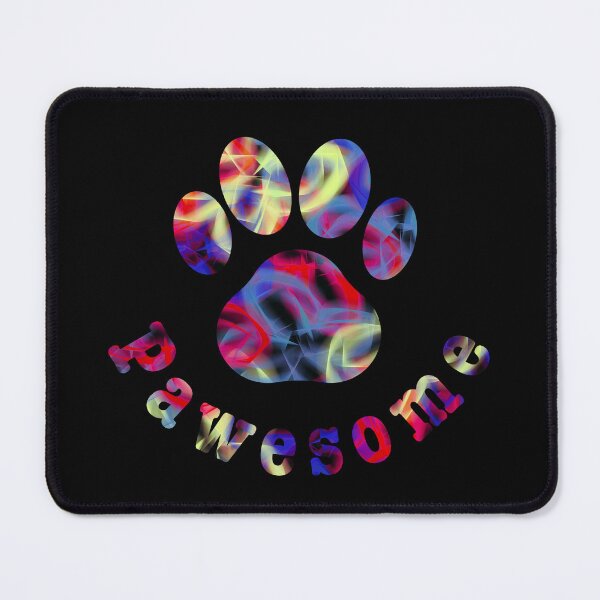 Item preview, Pawesome For Animal Lovers with Neon Colours designed and sold by AMSonArt.