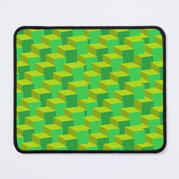 Item preview, 3D Cubes design in green N yellow designed and sold by TerenceLacey.