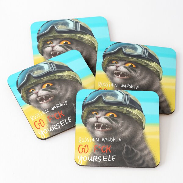 Item preview, Ukrainian cat soldier designed and sold by MaryshaArt.