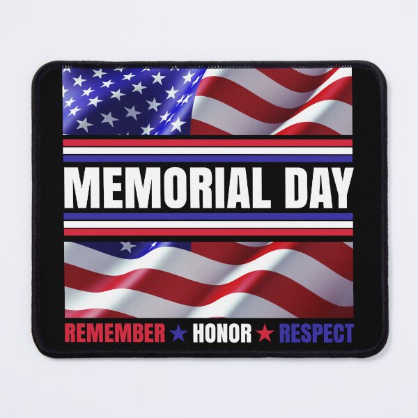 Item preview, Memorial Day American Flag Remember Honor Respect Our Fallen Hero's designed and sold by CharJens.