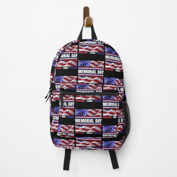 Item preview, Memorial Day American Flag Remember Honor Respect Our Fallen Hero's designed and sold by CharJens.