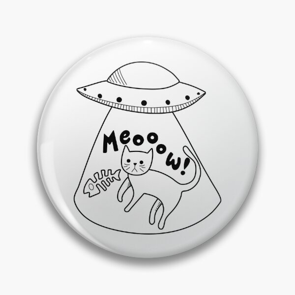 Item preview, Cat abduction line art designed and sold by CHVRDesing.