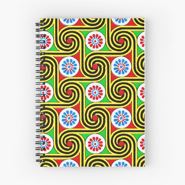 Item preview, Black and Yellow Swirls Egyptian Patterns designed and sold by RyanCaudell.