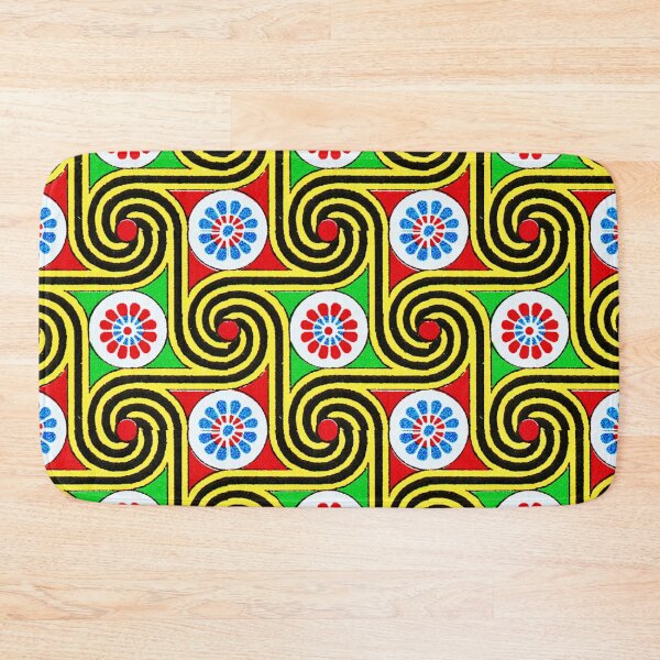 Item preview, Black and Yellow Swirls Egyptian Patterns designed and sold by RyanCaudell.