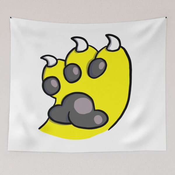 Item preview, Yellow Paw Black ToeBeans designed and sold by DolmanceWorks.