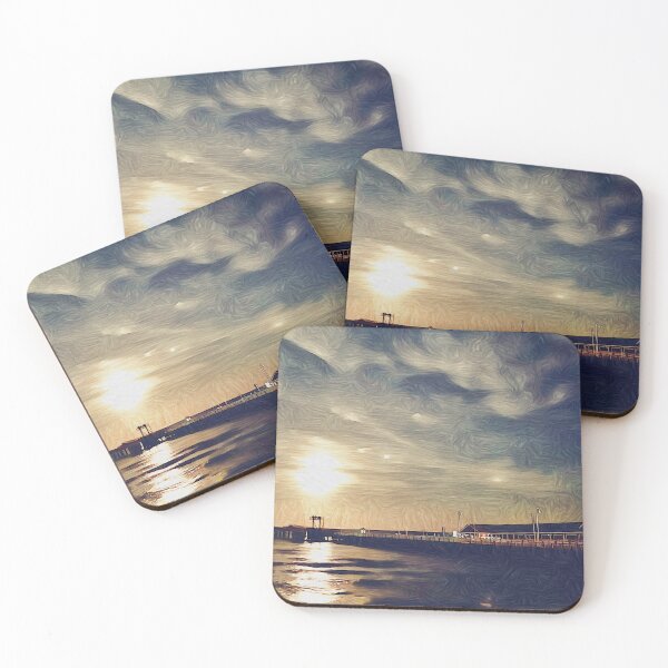 Item preview, Moon rising over Oak Bluffs designed and sold by Christine Sternfels.