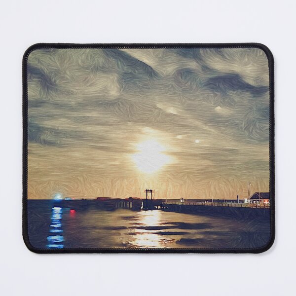 Item preview, Moon rising over Oak Bluffs designed and sold by Christine Sternfels.