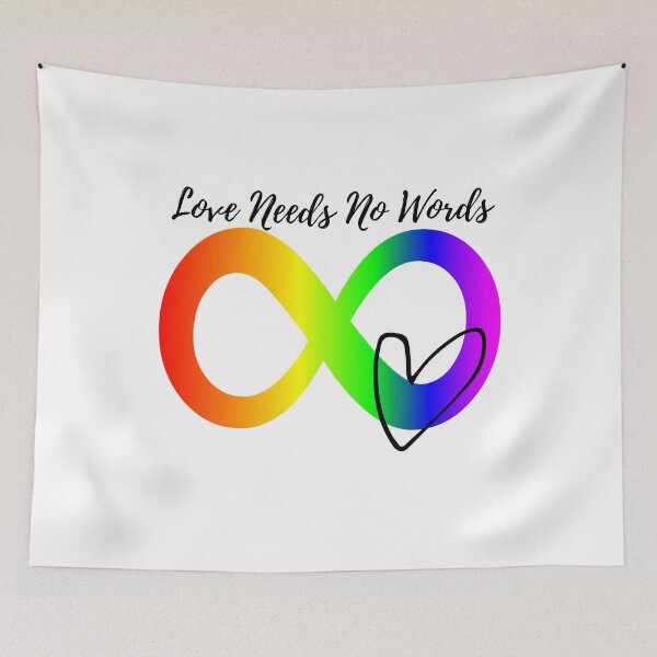Item preview, Love Needs No Words designed and sold by MerWishes.