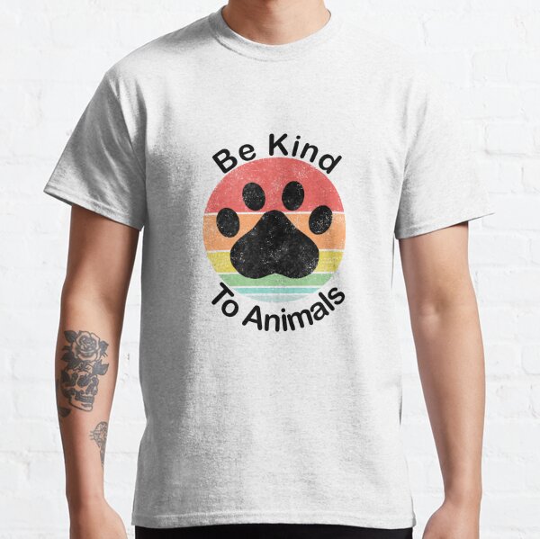 TeeAbelia Be Kind to Every Kind Vegetarian Animal Lovers Gift Shirt