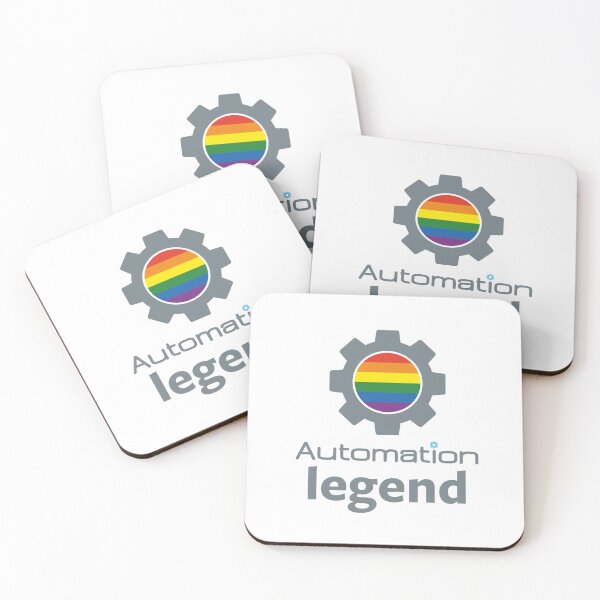 Item preview, Automation Legend Rainbow LGBTQIA+ designed and sold by automationart.