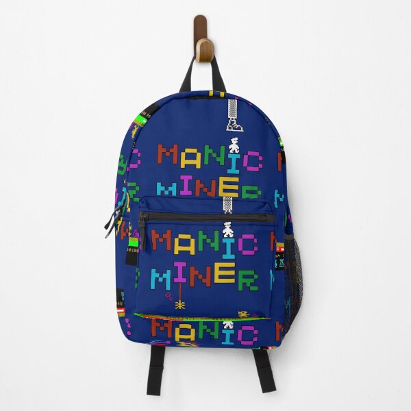 Item preview, Manic Miner Logo - Willy and Enemies | Sinclair ZX Spectrum - 80s 8-bit Retro Game - Miner Willy designed and sold by RetroTeeStudio.