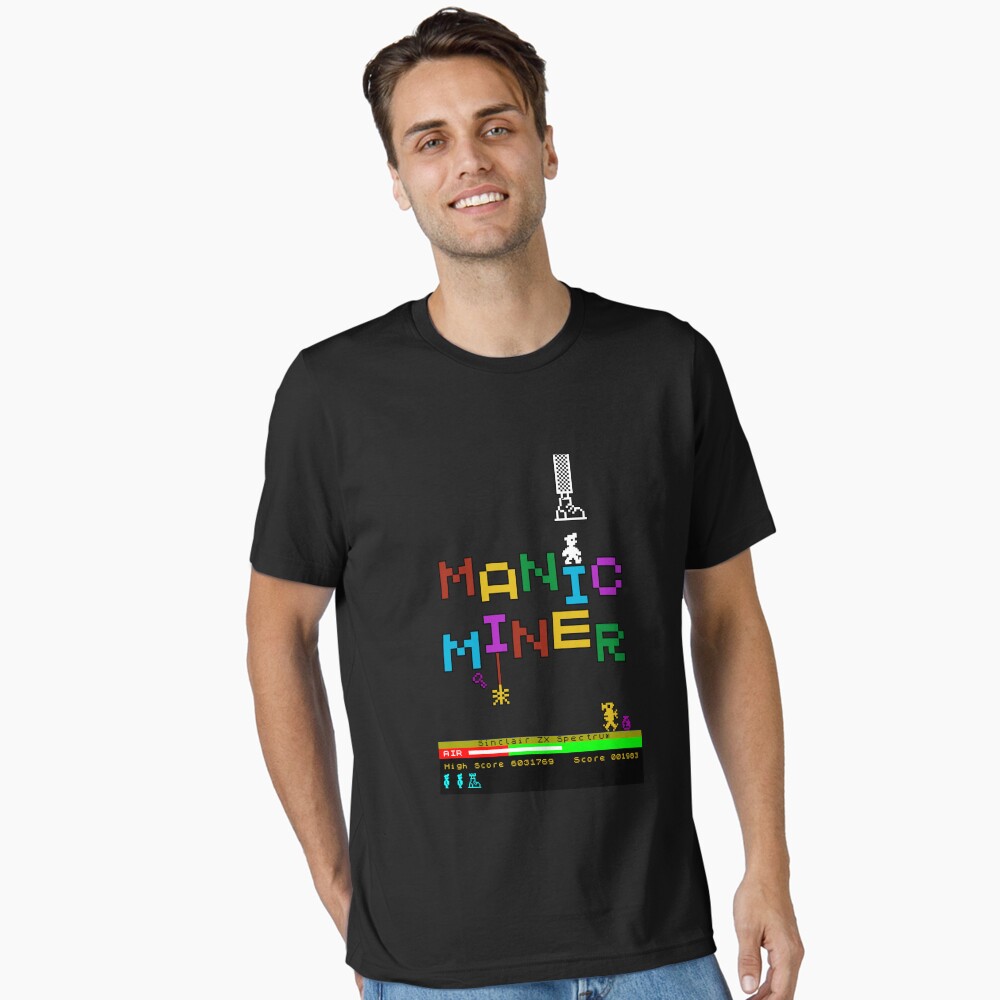 Manic Miner Logo - Willy and Enemies | Sinclair ZX Spectrum - 80s