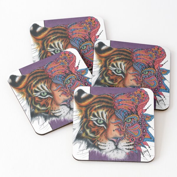 Item preview, Tiger in Pink designed and sold by HMcGehee.
