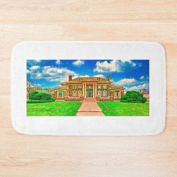 Item preview, Harrington House in Amarillo, Texas - digital painting designed and sold by NickoPrints.