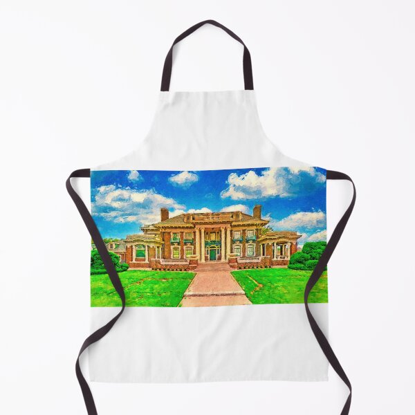 Item preview, Harrington House in Amarillo, Texas - digital painting designed and sold by NickoPrints.
