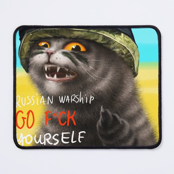 Item preview, Ukrainian cat soldier designed and sold by MaryshaArt.
