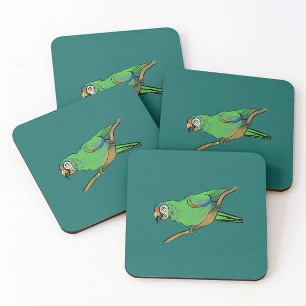 Item preview, Funny macaw designed and sold by Lemontreeart63.