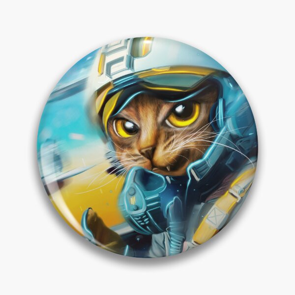 Item preview, The Ghost of Kyiv cat designed and sold by MaryshaArt.