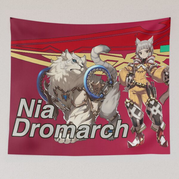 Item preview, Nia and Dromarch (Xenoblade Chronicles 2) designed and sold by VelvetZone.