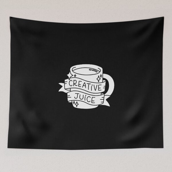 Item preview, Creative juice black and white designed and sold by CHVRDesing.