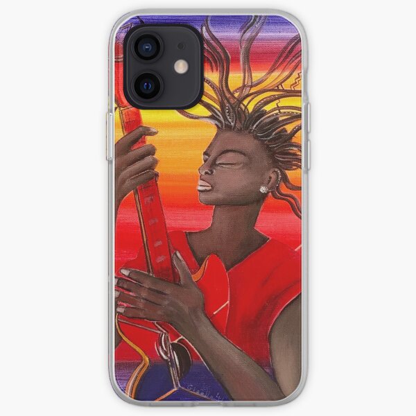Electric Guitar Player iPhone Soft Case