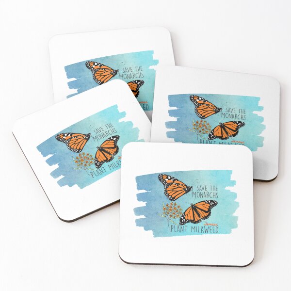 Item preview, Monarch Butterfly _quot_ Save the Monarchs - Plant Milkweed_quot_   designed and sold by mollylouiseshop.