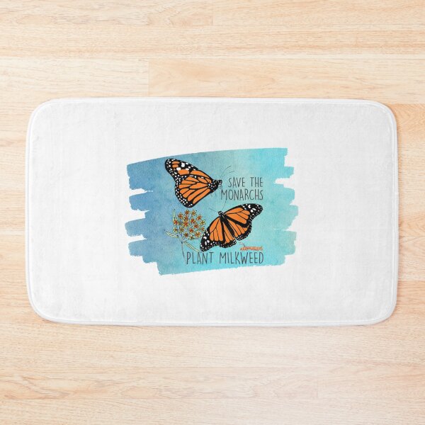 Item preview, Monarch Butterfly _quot_ Save the Monarchs - Plant Milkweed_quot_   designed and sold by mollylouiseshop.