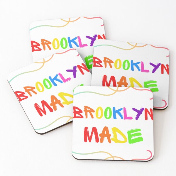 Item preview, BROOKLYN MADE IN MULTICOLOR GRAFITTI FONT  designed and sold by DoloresAlaire.
