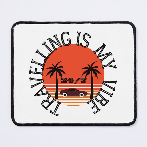 Item preview, Travelling is my Vibe 24/7 designed and sold by Swagmode.