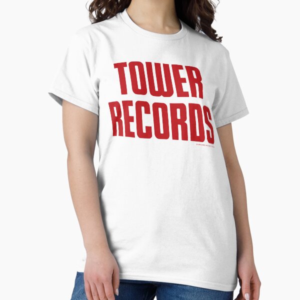 Artikel-Vorschau von TOWER RECORDS TSHIRT - Verstorbenes Plattenladen-Logo, designt und verkauft von Past-Imperfect.