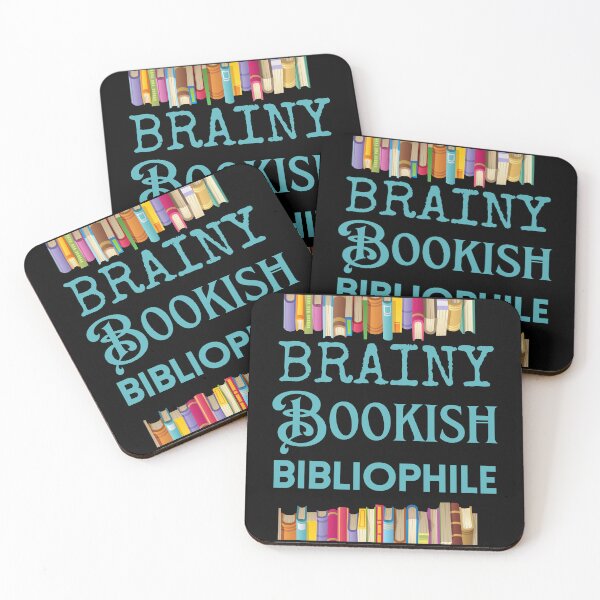 Item preview, Brainy Bookish Bibliophile designed and sold by Constant Readers.