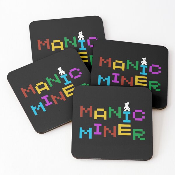 Item preview, Manic Miner Logo and Willy  |  Sinclair ZX Spectrum - 80s 8-bit Retro Game  designed and sold by RetroTeeStudio.