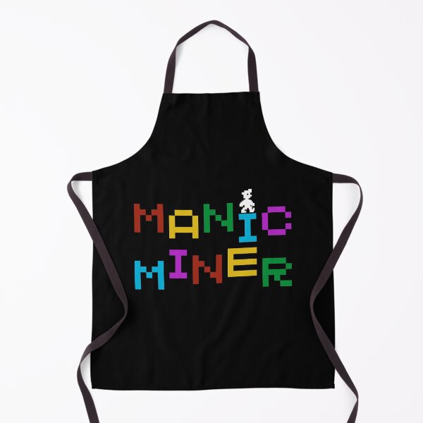 Item preview, Manic Miner Logo and Willy | Sinclair ZX Spectrum - 80s 8-bit Retro Game designed and sold by RetroTeeStudio.