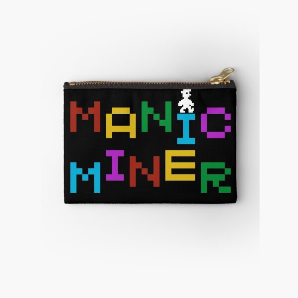 Item preview, Manic Miner Logo and Willy  |  Sinclair ZX Spectrum - 80s 8-bit Retro Game  designed and sold by RetroTeeStudio.