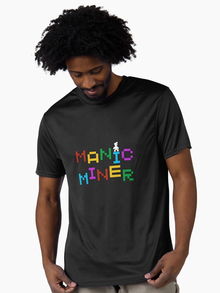 neriame 檳榔 GAME SHIRT Manic Miner Logo and Willy | Sinclair ZX Spectrum - 80s 8-bit