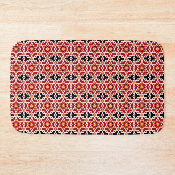 Item preview, Red and Gold Stars Middle-Ages Patterns designed and sold by RyanCaudell.
