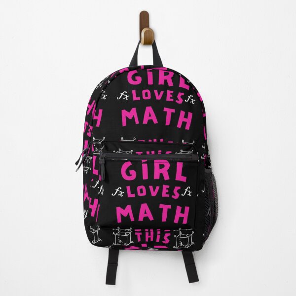 Item preview, THIS GIRL LOVES MATH  designed and sold by BronikowskiART.
